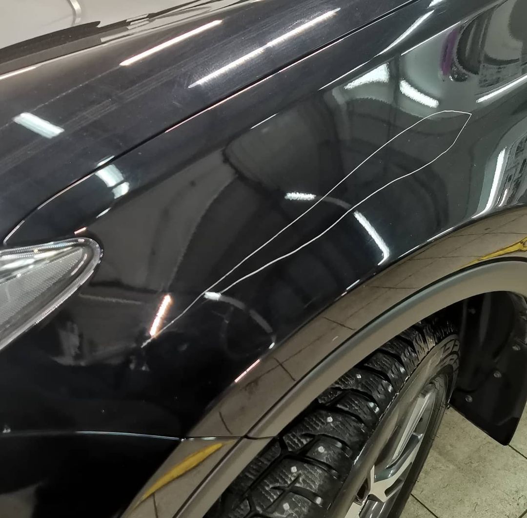 Toyota Rav 4 после вандалов.
